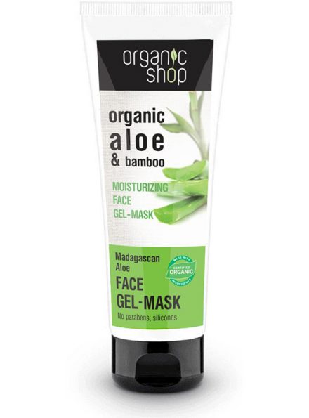 Organic Aloe & Bamboo Face Gel Mask